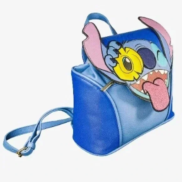 Danielle Nicole Disney Lilo and Stitch‎ Pineapple Stitch Mini Backpack - Picture 3 of 5